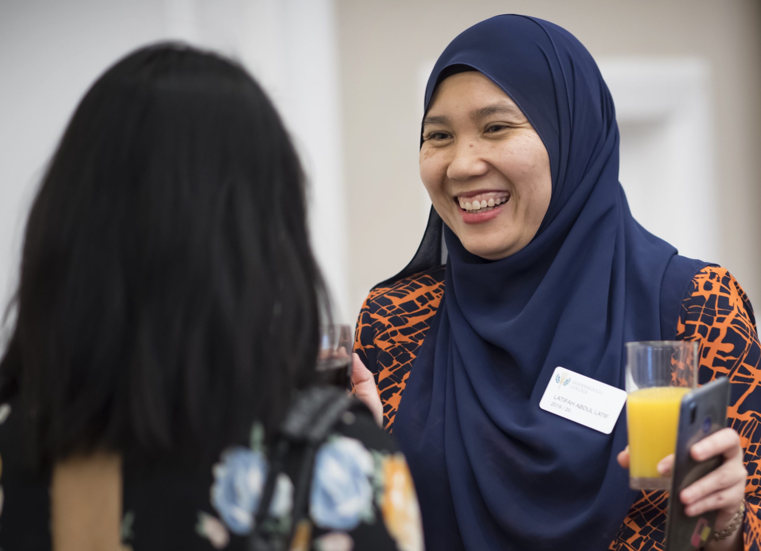 Goodenough College Members smiling