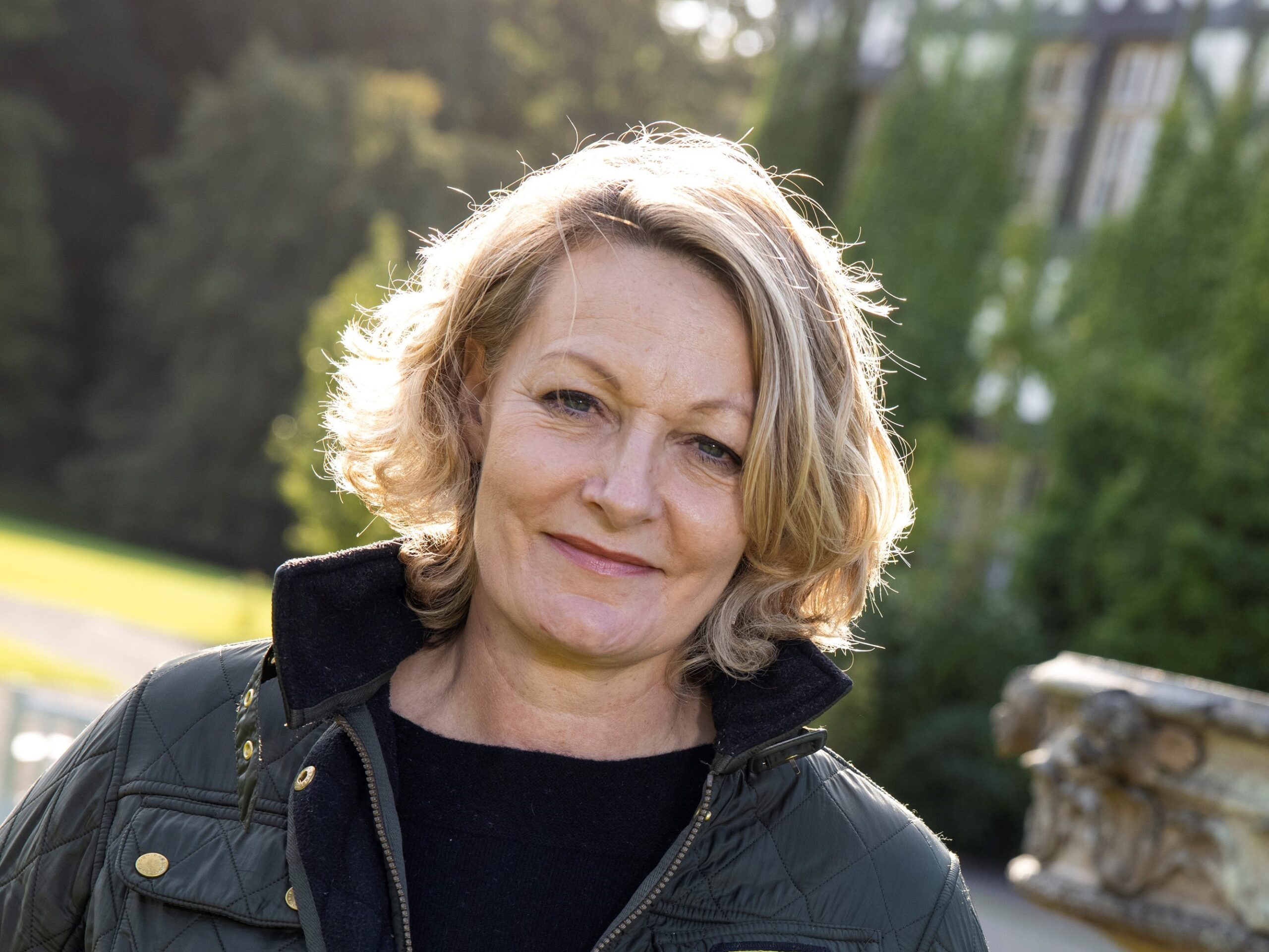 Head-and-shoulders portrait of Jan Clarke, Bursar at The Burn