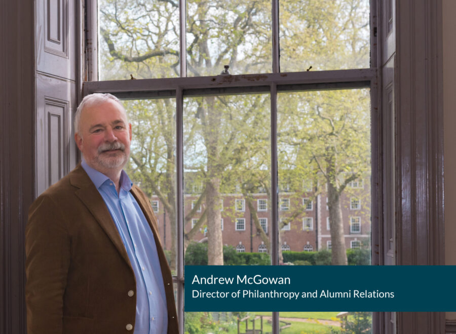 Andrew McGowan, Director of Philanthropy and Alumni Relations at Goodenough College